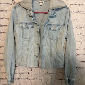 Kids Light Blue Denim Jacket Size 14/16